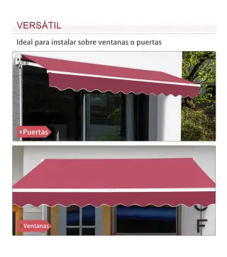Toldo Manual Plegable