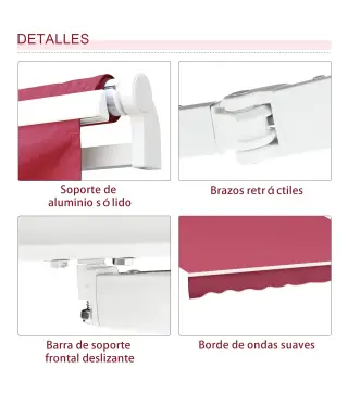 Toldo Manual Plegable