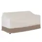 Funda Protectora para Banco 2-3 Plaza Cubierta de Muebles Impermeable Exterior Jardín Protección contra Lluvia y Sol 152x87x59/7
