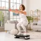 Step para Fitness Stepper Aeróbic Step de Aeróbic Antideslizante con Altura Regulable 2 Niveles de 10/15 cm Carga 150 kg para Ej