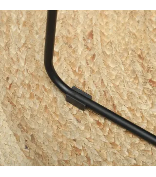 Espejo de Pie Cuerpo Entero Arqueado 150x50 cm Independiente Apoyado y de Pared Sin Marco Negro