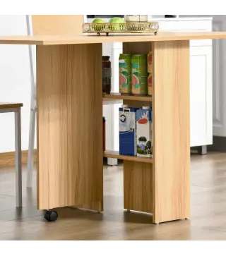 Mesa Plegable con Ruedas