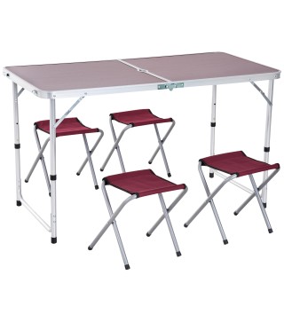 Conjunto de Mesa y Sillas de Jardín