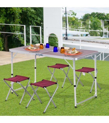 Conjunto de Mesa y Sillas de Jardín
