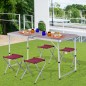 Conjunto de Mesa y Sillas de Jardín Conjunto de Mesa y Sillas de Jardín