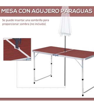 Conjunto de Mesa y Sillas de Jardín