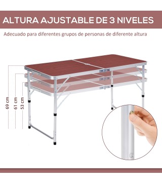 Conjunto de Mesa y Sillas de Jardín