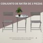 Conjunto de Mesa y 2 Sillas Conjunto de Mesa y 2 Sillas