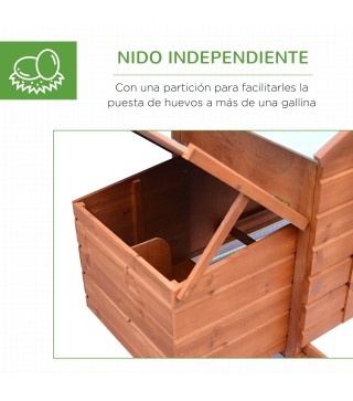 Gallinero de Madera para Exteriores