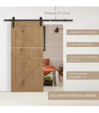 Kit de Accesorios para Puerta Corredera