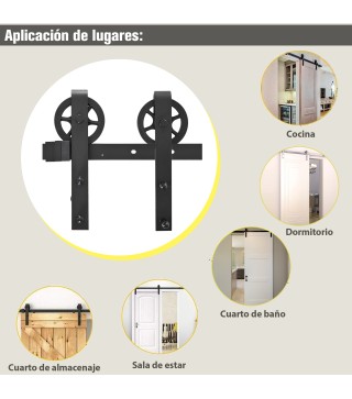 Kit de Accesorios para Puerta Corredera