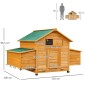 Gallinero de Madera Exterior Gallinero de Madera Exterior