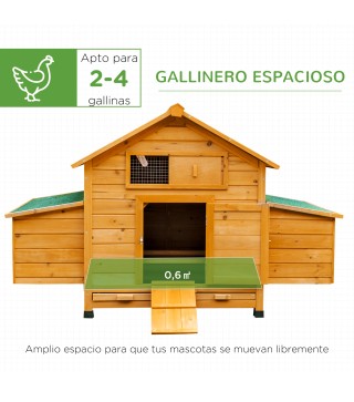 Gallinero de Madera Exterior