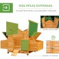 Gallinero de Madera Exterior Gallinero de Madera Exterior