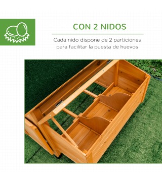 Gallinero de Madera Exterior