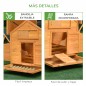 Gallinero de Madera Exterior Gallinero de Madera Exterior
