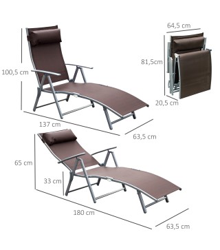 Tumbona Plegable