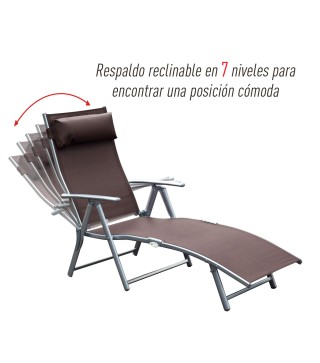 Tumbona Plegable