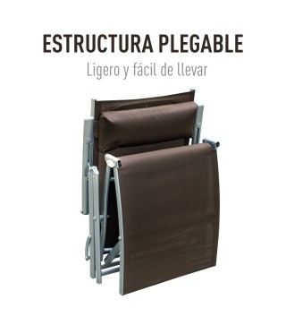 Tumbona Plegable
