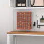 Armario Organizador de Herramientas con 60 Cajones Tipo Estantería DIY Caja Cajonera de Herramientas 38x16x47,5 cm Naranja