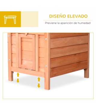 Conejera de Madera