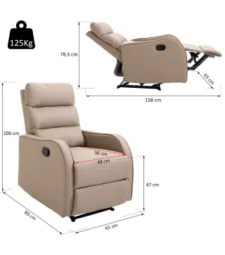 Sillón con Reclinación