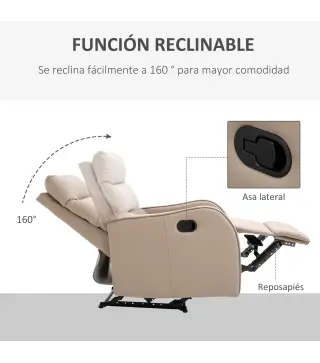 Sillón con Reclinación