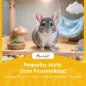 Valla Metálica para Mascotas de 12 Paneles DIY Alfombrilla Impermeable Parque para Cobayas Erizos 120x60x40 cm Negro
