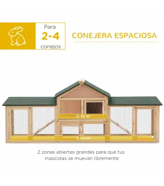 Conejera de Madera