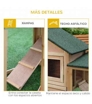 Conejera de Madera
