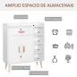 Aparador Buffet Armario Gabinete Consola Mueble Multiusos de Comedor Salón Baño Pasillo 80x29.5x96cm