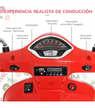 Moto Eléctrica Infantil