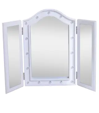 Espejo de Maquillaje con Luz LED