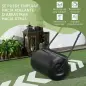Rodillo de Césped de Jardín Apisonadora de Césped de Acero 38L Llena de Agua o Arena Medida de Rodillo Φ50x32cm Asa Desmontable Rodillo de Césped de Jardín Apisonadora de Césped de Acero 38L Llena de Agua o Arena Medida de Rodillo Φ50x32cm Asa Desmontable