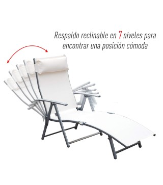 Tumbona Plegable