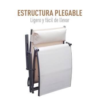 Tumbona Plegable