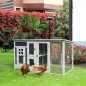 Gallinero de Madera Exterior Gallinero de Madera Exterior