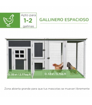 Gallinero de Madera Exterior