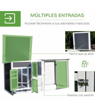 Gallinero de Madera Exterior