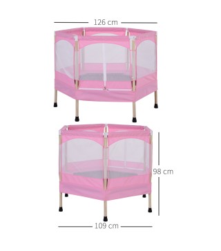 Trampolín con Red de Seguridad