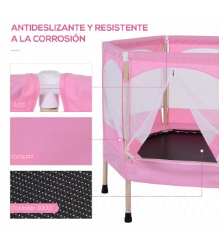Trampolín con Red de Seguridad