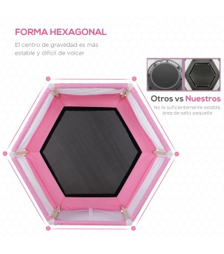 Trampolín con Red de Seguridad