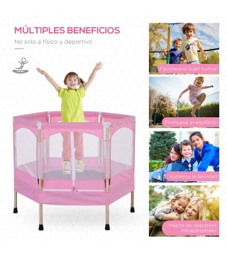 Trampolín con Red de Seguridad