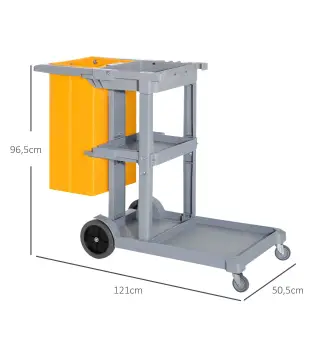 Carro de Limpieza con Bolsa