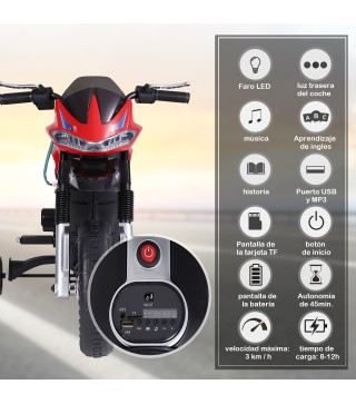 Moto Eléctrica Infantil