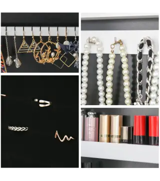 Joyero de Pie con Espejo