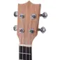 Ukelele Soprano para Principiantes con 4 Cuerdas de Nylon Ajustables Juguete educativo 53x17,5x6,2cm Madera