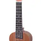 Ukelele Soprano para Principiantes con 4 Cuerdas de Nylon Ajustables Juguete educativo 53x17,5x6,2cm Madera