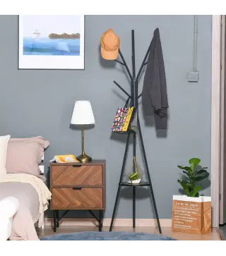 Perchero de Pie Metálico