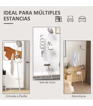 Perchero de Pie Metálico